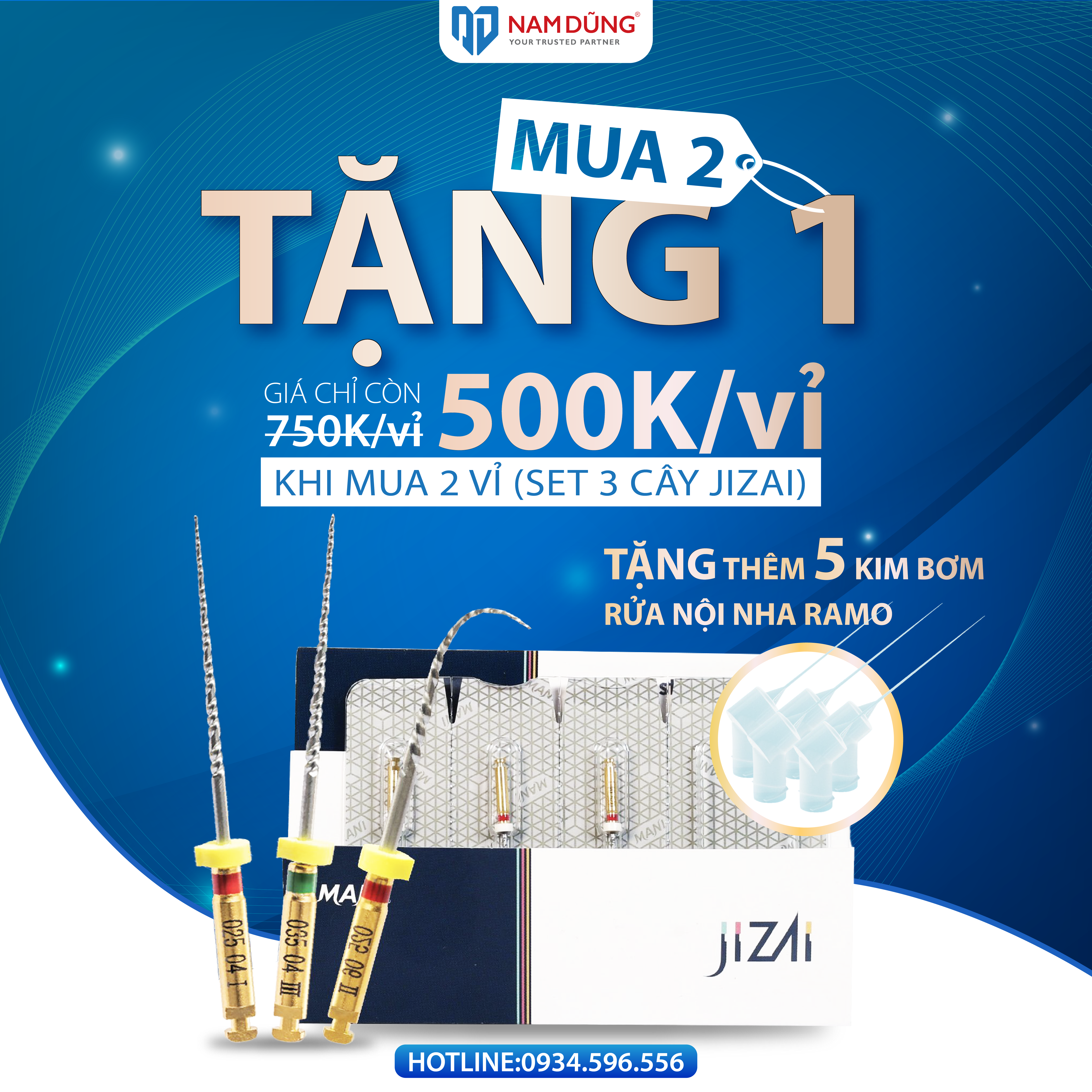 Chương trình MUA 2 TẶNG 1 File Jizai Mani – Nam Dũng Medical