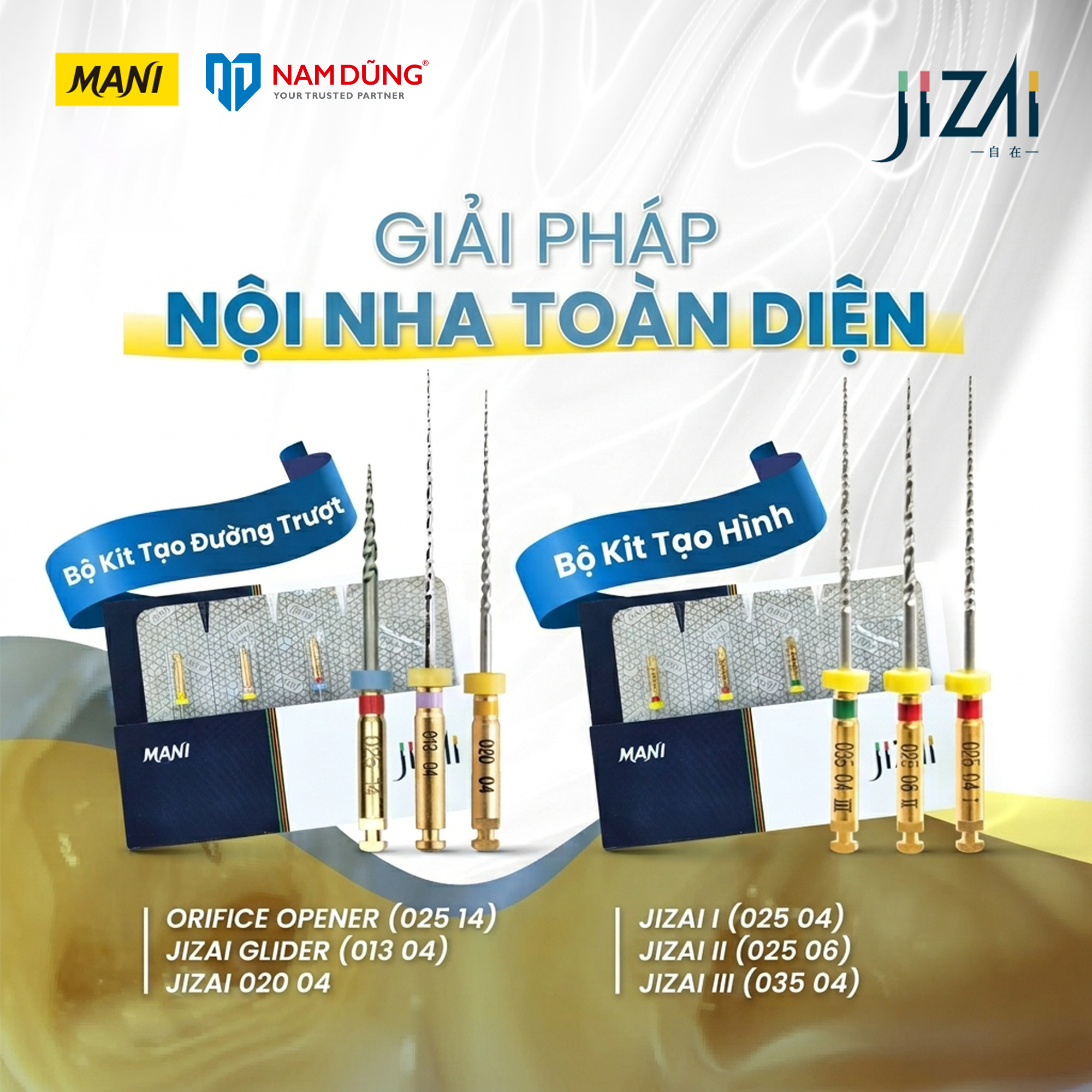 Giải Pháp Nội Nha Toàn Diện – Bộ Kit Jizai